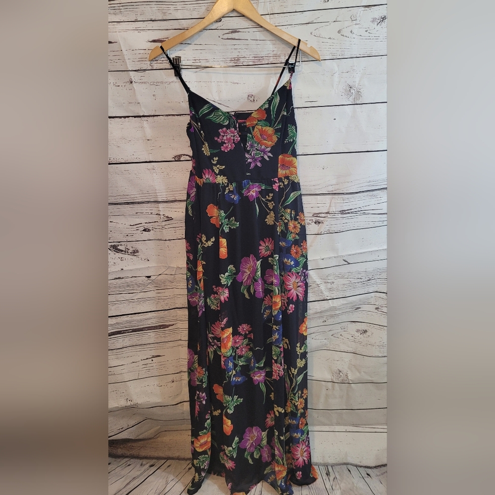 Express Floral Maxi Dress Size Small Petite